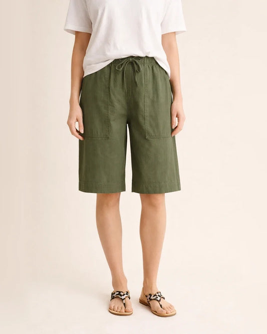 Women's Solid Color Comfortable Casual Fashion Cotton Linen Drawstring Multi-pocket Beach Style Women's Pants | JRSEE:d37f77e8-39cd-4581-8a0a-6e6d22ad3494