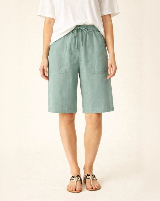 Women's Solid Color Comfortable Casual Fashion Cotton Linen Drawstring Multi-pocket Beach Style Women's Pants | JRSEE:b7a052d1-b70a-4f59-8158-0e32b73bbbcb