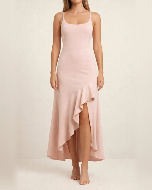 Women's Summer Explosion Sexy Female Halter Backless Ruffle Irregular Dresses | JRSEE:7dd4deb3-007b-4cf5-a067-7664bbc91708