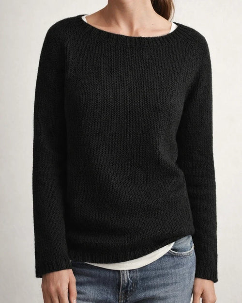 Women's Sweater Pullover Knitted Solid Color Basic Casual Long Sleeve Regular Fit Sweater Cardigans Boat Neck Spring Summer Green Blue Black / Holiday / Going out | JRSEE:7025097e-94af-4e2e-a48a-e5730feeab51