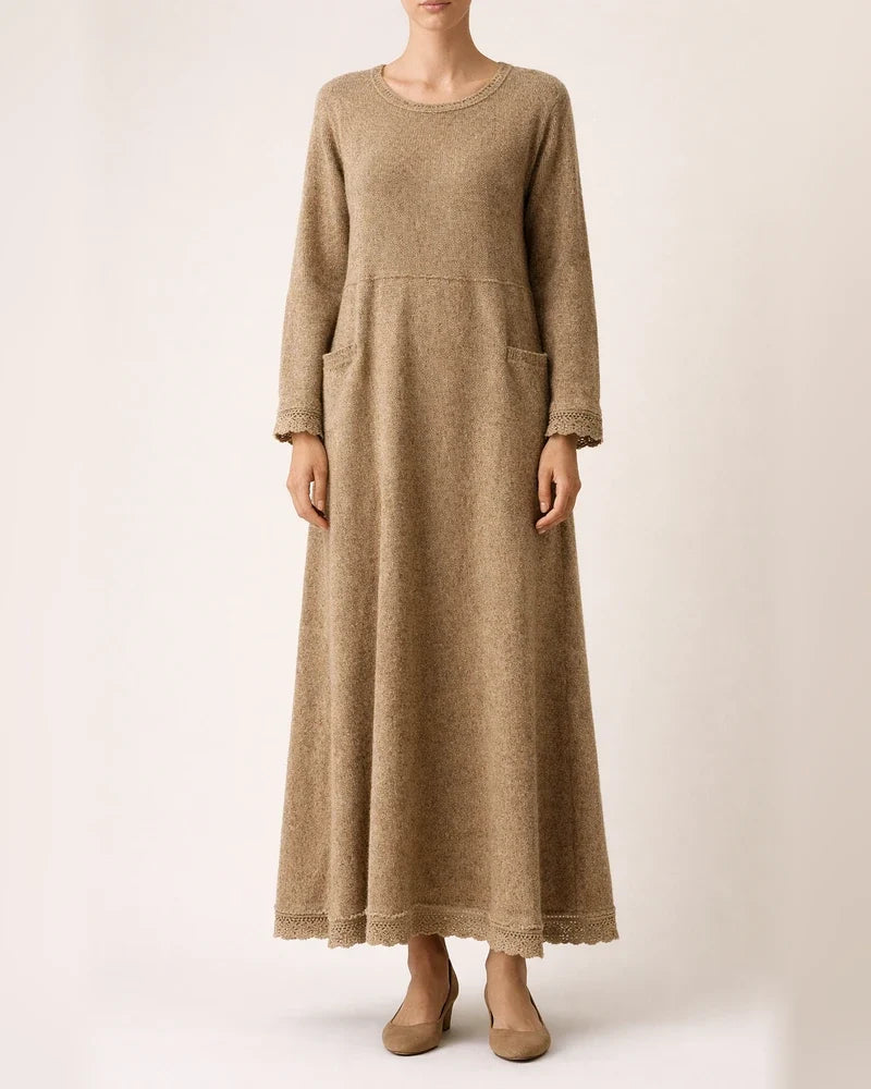 Women‘s Sweatshirt Dress Winter Dress Long Dress Maxi Dress Black Purple Army Green Light gray Dark Gray Red Long Sleeve Ruffle Pocket Winter Fall Turtleneck Stylish Casual Modern Fall Dress S M L XL | JRSEE:8925ad6c-89b2-46b4-b658-650711cfdd39