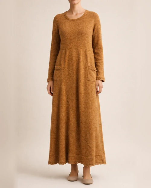 Women‘s Sweatshirt Dress Winter Dress Long Dress Maxi Dress Black Purple Army Green Light gray Dark Gray Red Long Sleeve Ruffle Pocket Winter Fall Turtleneck Stylish Casual Modern Fall Dress S M L XL | JRSEE:45a01a6f-f659-4736-bb6e-f4fc19482d42