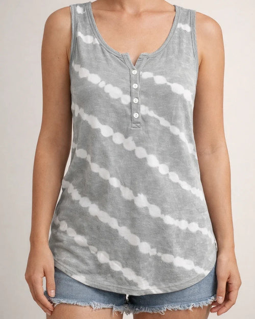 Women's T-shirt Summer Fashion Casual Striped Loose Printed Sleeveless Vest Top Women | JRSEE:443d76fb-1135-4fae-98e3-3d48962f48bc