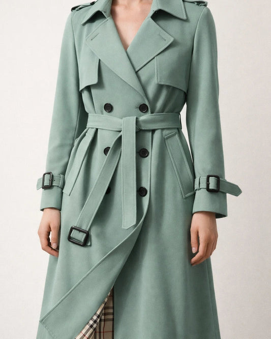Women's Trench Coat Long Solid Color Patchwork Coat Black Blue Camel Beige Daily Fall Single Breasted Regular Fit S M L XL XXL 3XL | JRSEE:7422a593-599d-405c-a640-fa183ac7716e