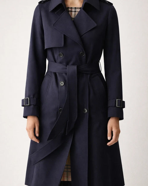 Women's Trench Coat Long Solid Color Patchwork Coat Black Blue Camel Beige Daily Fall Single Breasted Regular Fit S M L XL XXL 3XL | JRSEE:59afaff9-37bc-48c4-b00c-3b523927b8b5