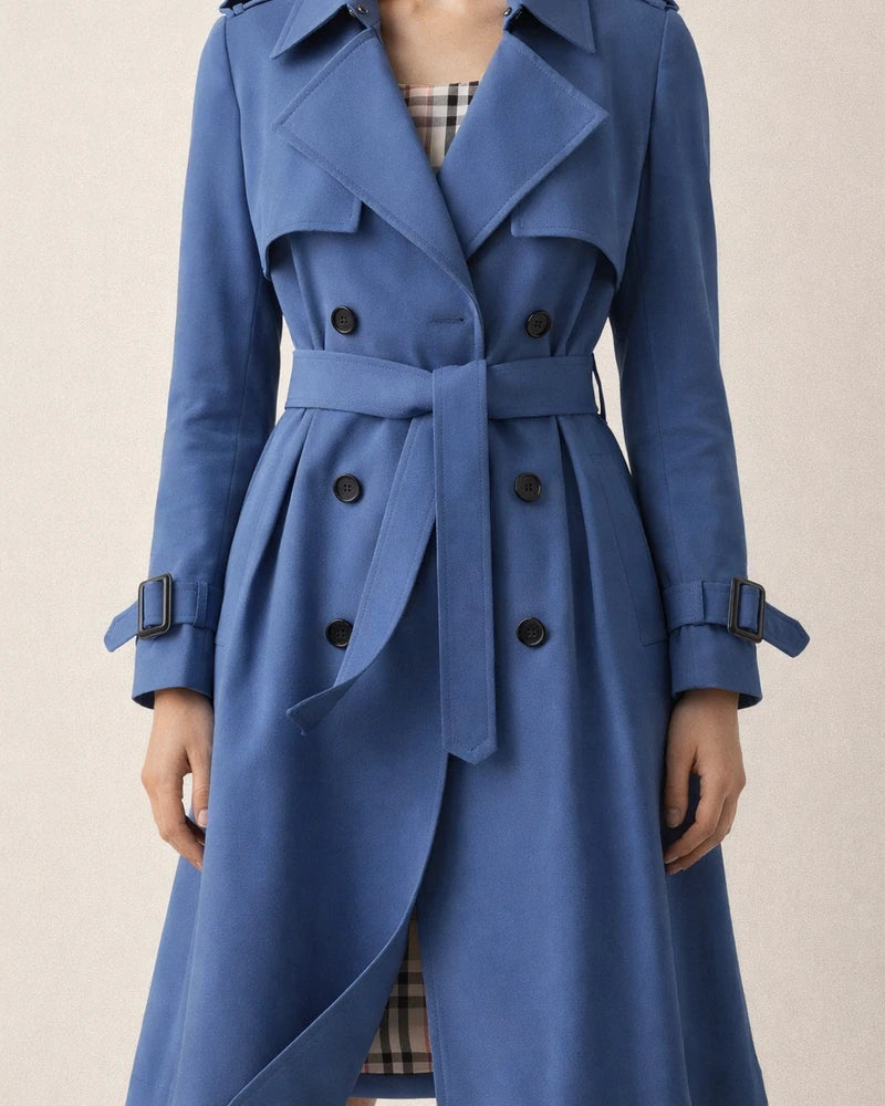 Women's Trench Coat Long Solid Color Patchwork Coat Black Blue Camel Beige Daily Fall Single Breasted Regular Fit S M L XL XXL 3XL | JRSEE:7ff60043-8c95-4f04-bb41-9006657533a0