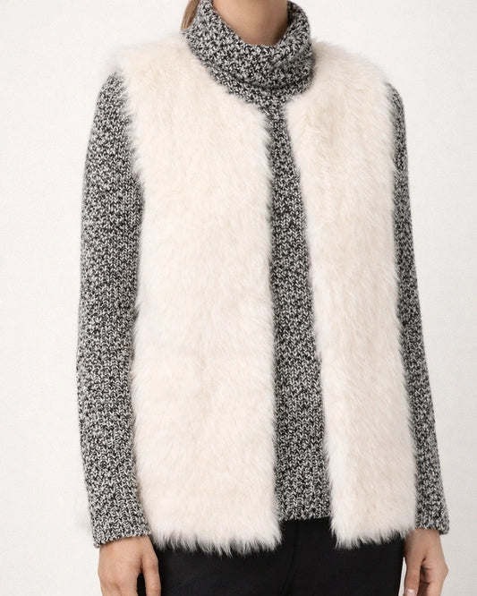 Women's Vest Wedding Daily Weekend Winter Regular Coat V Neck Regular Fit Jacket Sleeveless White Black Camel | JRSEE:5c5f4cb4-aa3c-4f9b-803c-d34e9ba75ea1