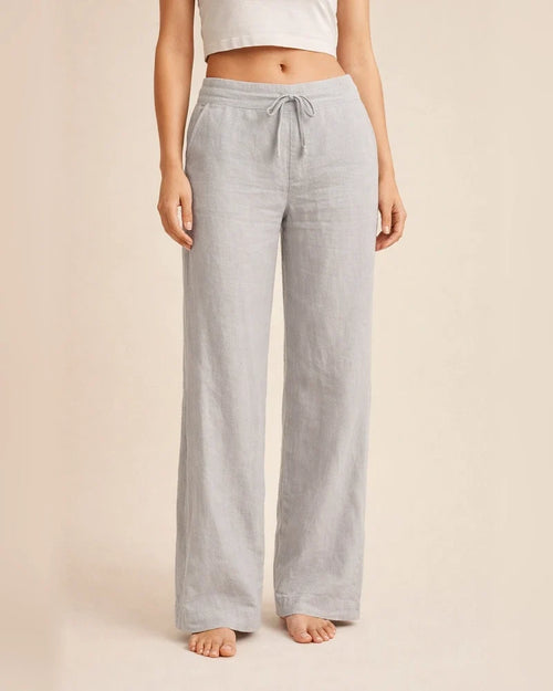 Women's Wide Leg Pants Trousers Black Dark Blue Brown Mid Waist Boho Yoga Work Casual Full Length Breathable Plain S M L XL XXL / Loose Fit | JRSEE:4cb8401f-5efc-4db7-a001-53d764da9cfb
