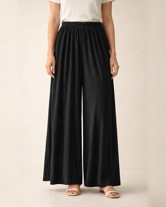 Women's Wide Leg Pants Trousers Palazzo Pants Linen Black White Red Fashion Casual Daily Wide Leg Full Length Comfort Solid Colored M L XL 2XL | JRSEE:7ab0b126-4539-4af8-9e6b-4d2c30845232
