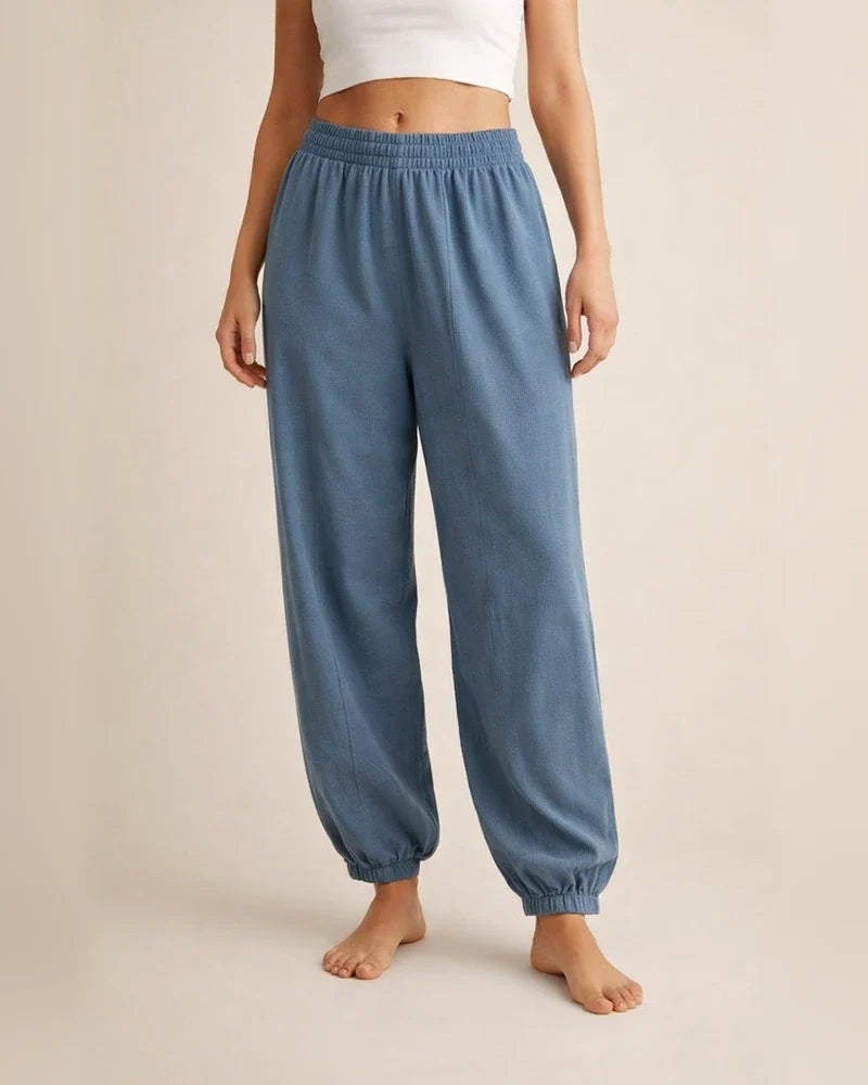 Women's Wide-Leg Pants Women's Casual Pants Casual Cotton Trousers | JRSEE:e6fab6df-9dc0-44f8-ab6d-69b483b72487
