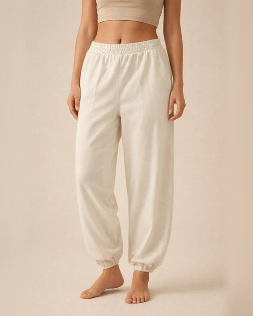 Women's Wide-Leg Pants Women's Casual Pants Casual Cotton Trousers | JRSEE:785ee67c-502c-4dd3-915a-f5103fec8b80