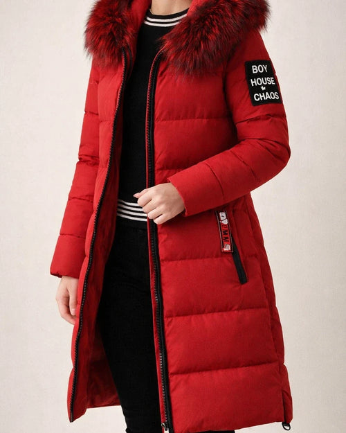 Women's Winter Jacket Puffer Jacket Hoodie Jacket Street Daily Valentine's Day Winter Fall Long Coat Regular Fit Windproof Warm Casual Jacket Long Sleeve Solid Color Full Zip ArmyGreen caramel Red | JRSEE:ec600dfc-81ab-4bfb-95bf-48bb746fe43a