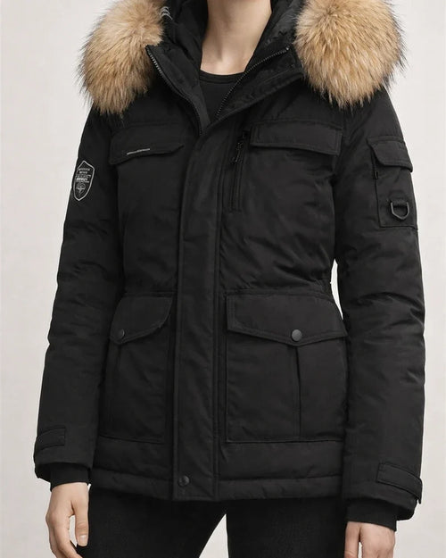 Women's Winter Jacket Puffer Jacket Hoodie Jacket Street Daily Holiday Winter Fall Regular Coat Regular Fit Windproof Warm Casual Jacket Long Sleeve Solid Color with Pockets Creamy-white Red Wine | JRSEE:bff7ada5-55eb-4baf-b2a4-8c87b32ba091