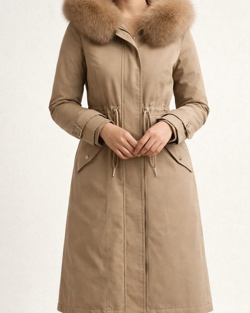 Women's Winter Jacket Winter Coat Coat Parka Outdoor Street Daily Winter Fall Long Coat Regular Fit Adjustable Windproof Warm Breathable Streetwear Embroidery Casual Jacket Long Sleeve Solid Color | JRSEE:768e43bb-24f2-44f0-817a-a9556828644a