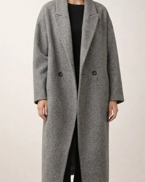 Women's Winter Long Tweed Trench Coat Jacket Suit Collar Jacket | JRSEE:fc86d5f2-33a2-4ab2-be2d-f528afcf740d
