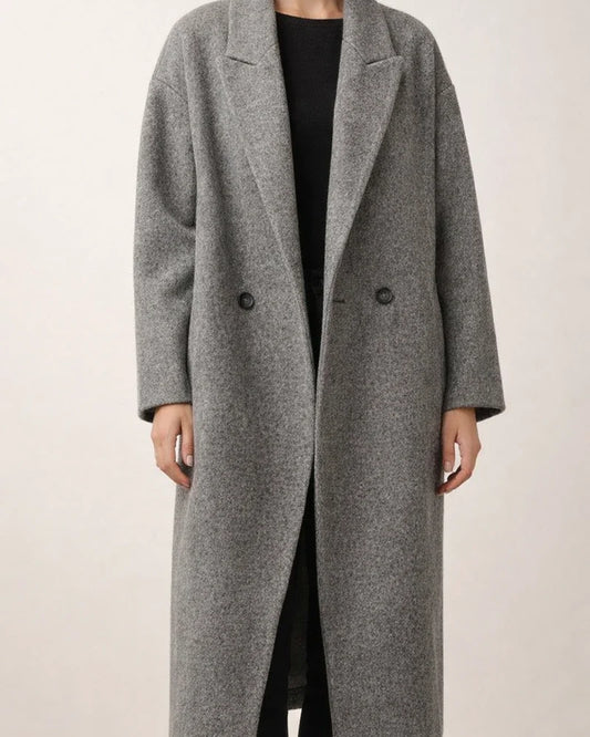 Women's Winter Long Tweed Trench Coat Jacket Suit Collar Jacket | JRSEE:fc86d5f2-33a2-4ab2-be2d-f528afcf740d