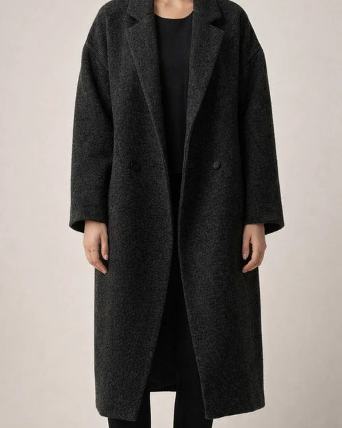 Women's Winter Long Tweed Trench Coat Jacket Suit Collar Jacket | JRSEE:5117f99f-dea1-430d-88d2-61d6cff9a446