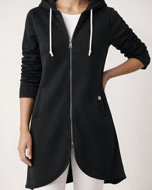 Women's Zip Hoodie Sweatshirt Streetwear Pullover Sherpa Fleece Pocket Zip Up Black Pink Red Solid Color Street Hoodie Long Sleeve Fleece / Fleece lined | JRSEE:683cfe7e-0686-4c64-bc0b-a48fe04ad4ac