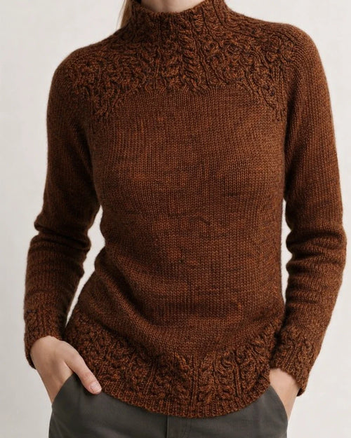 Women Turtleneck Cotton-Blend Vintage Shirts & Tops | JRSEE:33ad20e7-3a99-4be8-80db-d06b3af73e90