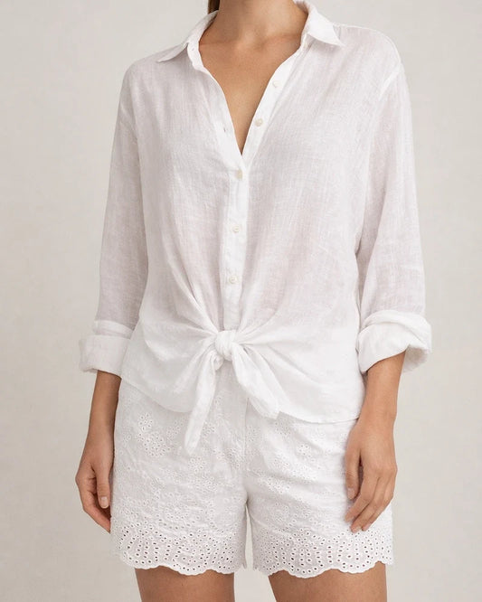 Womens Cotton Linen Plus Size Long Sleeve Turn Down Collar Tunic Button Thin Shirts Casual Blouse Tops | JRSEE:e9b27432-68c5-4781-bb46-4df1219e098e