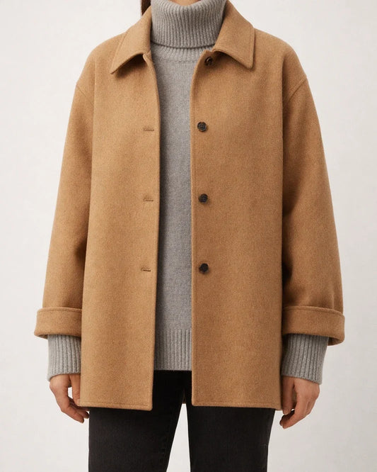 Wool Long Thick Popular Woolen Coat Women | JRSEE:aa9ed335-dd25-401b-8479-89a1669a6063
