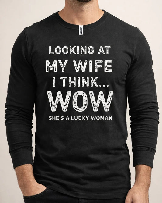 WOW Men's Cotton Trend Loose Bottoming Shirt | JRSEE:4f981fdf-f3af-45a2-80b8-e347fd24ba6b